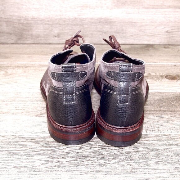 * NIB * $425 Allen Edmonds CYRUS Chukka 9 D Grey Suede * add $15 AE Cedar Trees main image 6